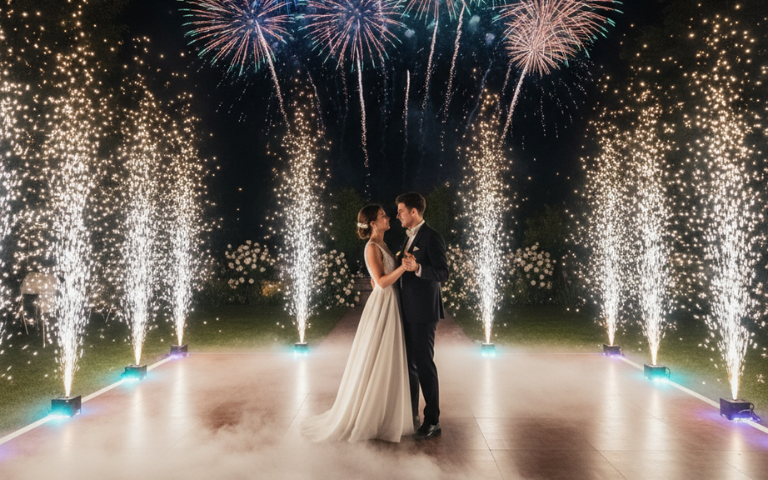 Fajerwerki na wesele 2026 - Trendy